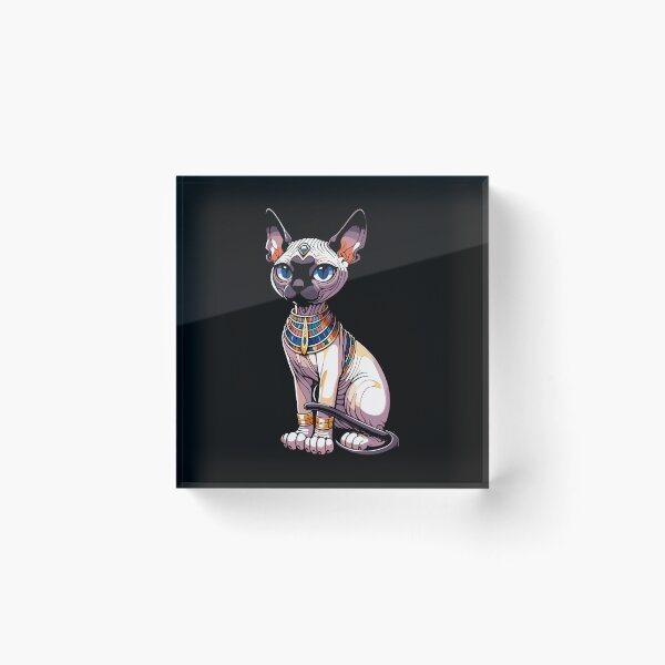 Item preview, The Enigmatic Sphinx, Sphynx Cat Egyptian designed and sold by Artistoos.