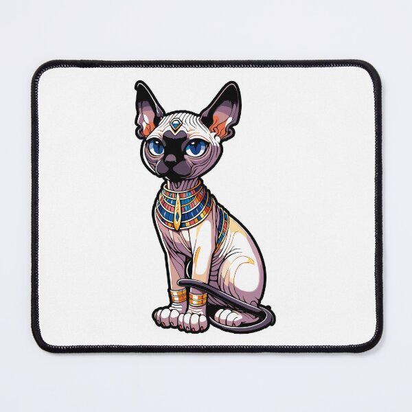 Item preview, The Enigmatic Sphinx, Sphynx Cat Egyptian designed and sold by Artistoos.