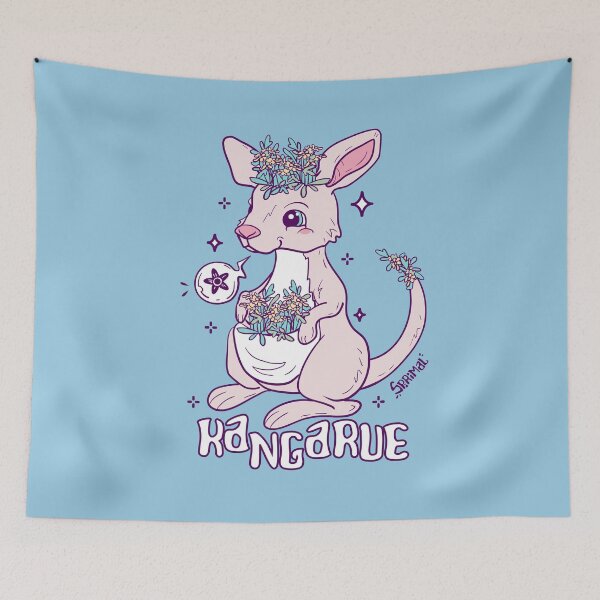 Item preview, Rue Roo Kangarue pun designed and sold by SPIRIMAL.