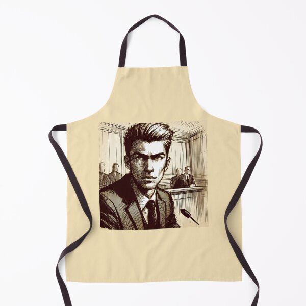 Item preview, Elmer Smithson - Courtroom - Character Art designed and sold by AmberRoseWrites.