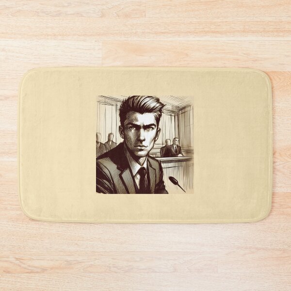 Item preview, Elmer Smithson - Courtroom - Character Art designed and sold by AmberRoseWrites.