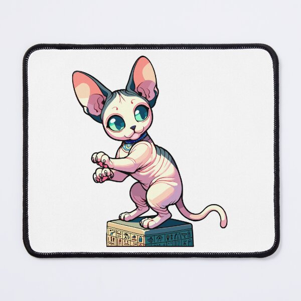 Item preview, Funny Sphynx Cat Egyptian culture designed and sold by Artistoos.