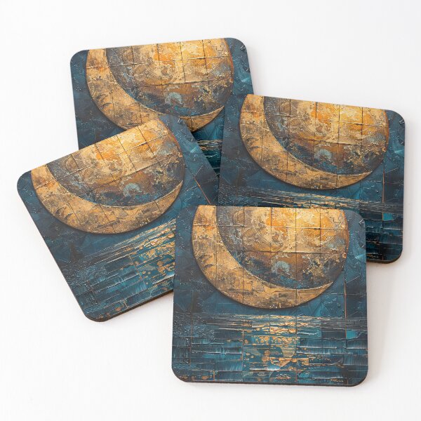 Item preview, Fantasy Moon Mosaic designed and sold by OccultDreams.