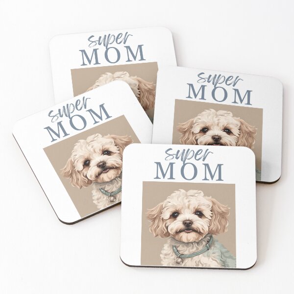 Item preview, Super mom multipoo owner fur mom dog dad lover vintage designed and sold by SoulfulT.