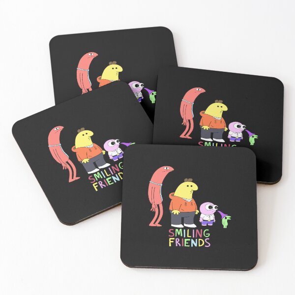 Item preview, Smiling Friends Cartoon designed and sold by dulcefrishman.