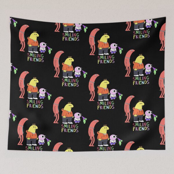 Item preview, Smiling Friends Cartoon designed and sold by dulcefrishman.