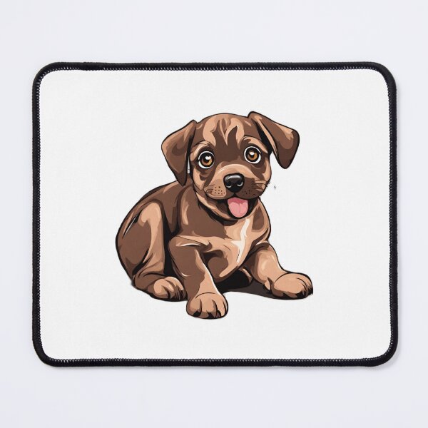 Item preview, Happy brown dog panting designed and sold by Lumr1.