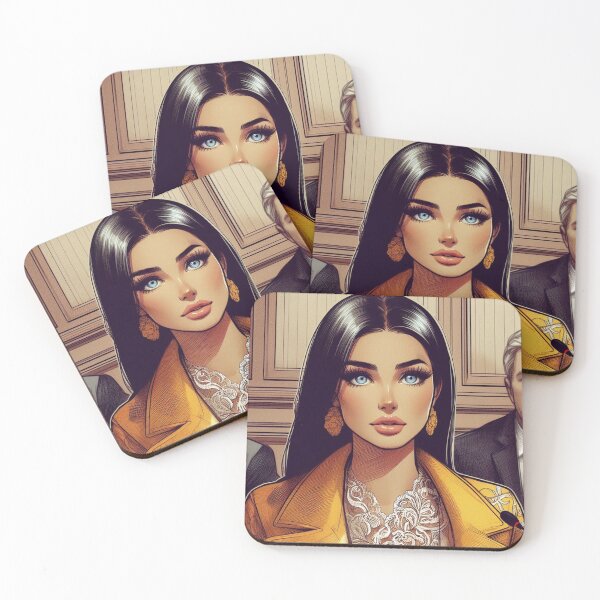 Item preview, Valerie Sage Mabel - Courtroom - Character Art designed and sold by AmberRoseWrites.