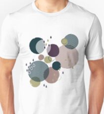Abstract circle geometric pattern Unisex T-Shirt