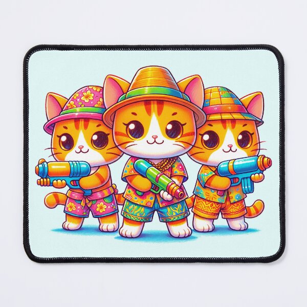Item preview, The water gun war has begun! designed and sold by Ketsara Samphao.