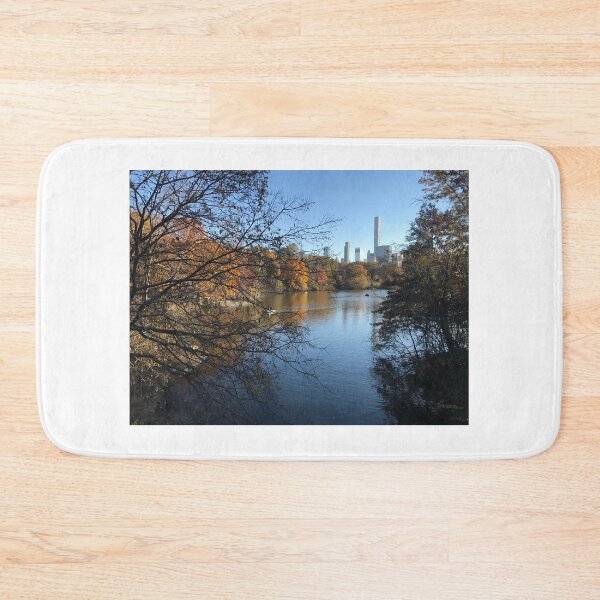 Item preview, Lake in Central Park in the fall in NYC designed and sold by OutOfTordinary.