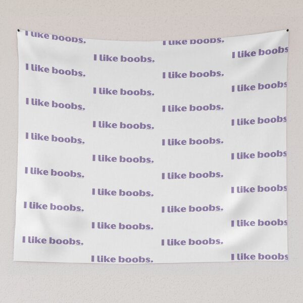 Item preview, I like boobs., v11a, purple | @lilsboobthangs designed and sold by lilsboobthangs.