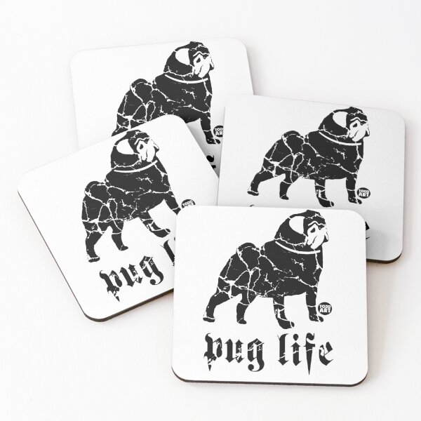 Item preview, PUG LIFE DISTRESSED designed and sold by TODD GOLDMAN.