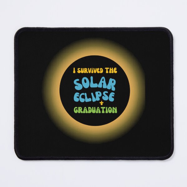 Item preview, Funny Grad with Solar Eclipse Combo Slogan designed and sold by Celebration Printables.