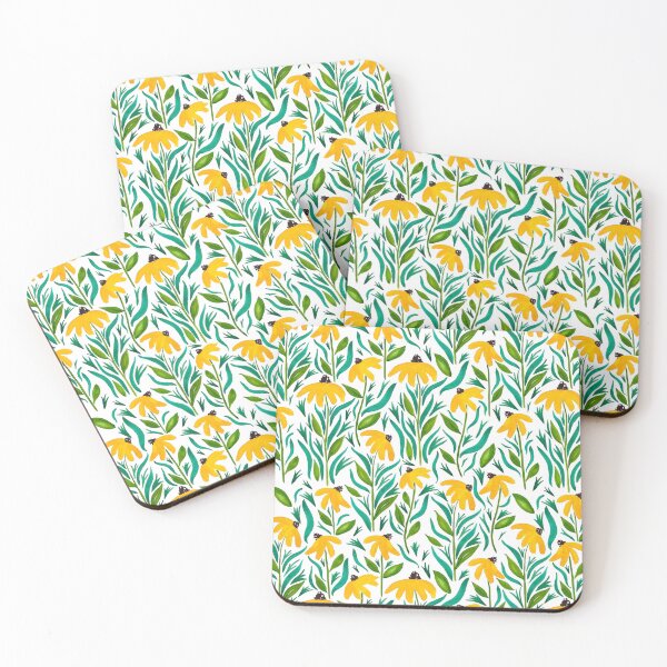 Item preview, Black Eyed Susan Watercolor Pattern designed and sold by danibelldesigns.
