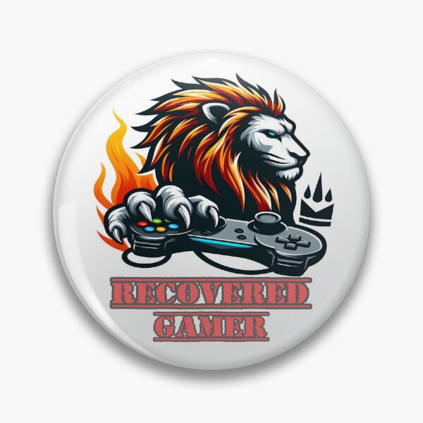 Item preview, Recovered Gamer Badge designed and sold by Surreallytee.