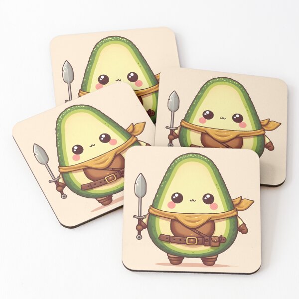 Item preview, Avocado Warrior: The Green Guardian designed and sold by ricewithtartare.