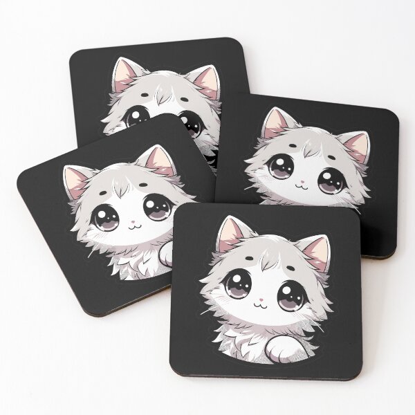 Item preview, Cute Anime Kitten Kawaii Cat Otaku designed and sold by Artistoos.