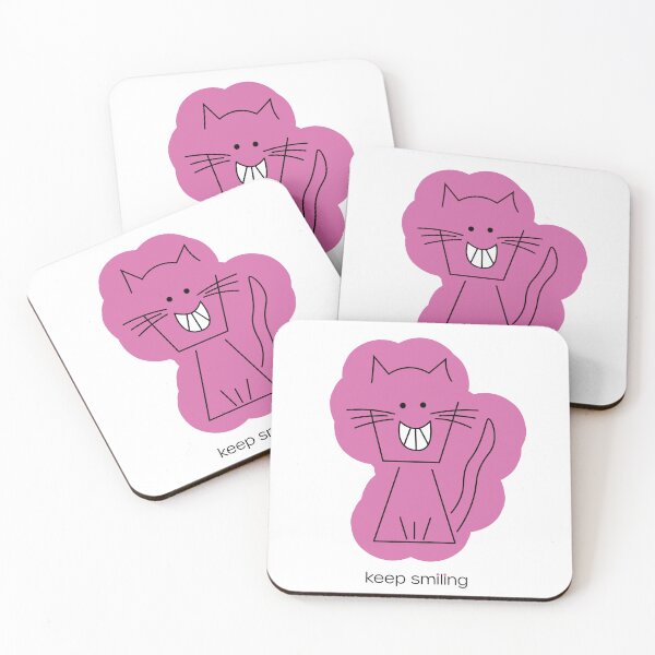 Item preview, Keep Smiling (Zoey the Happy Cat) designed and sold by kookadesigns.