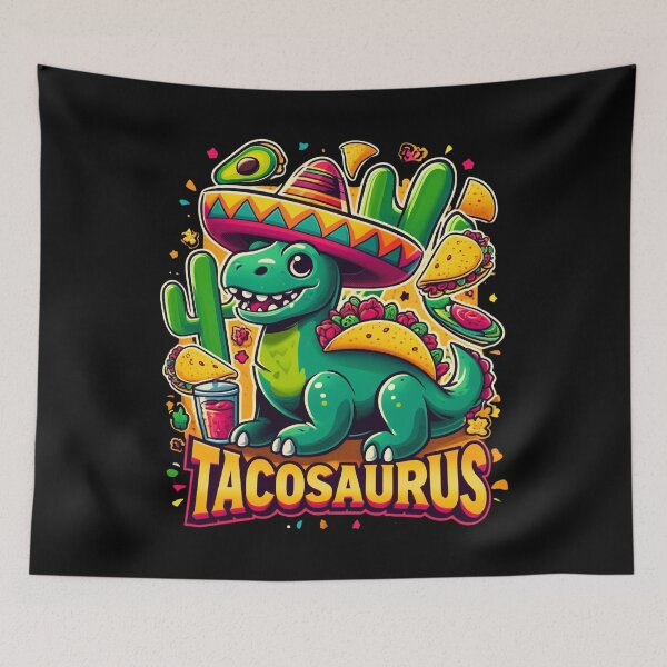 Item preview, Tacosaurus Rex Cinco De Mayo Taco Cat designed and sold by Kuki-shop.