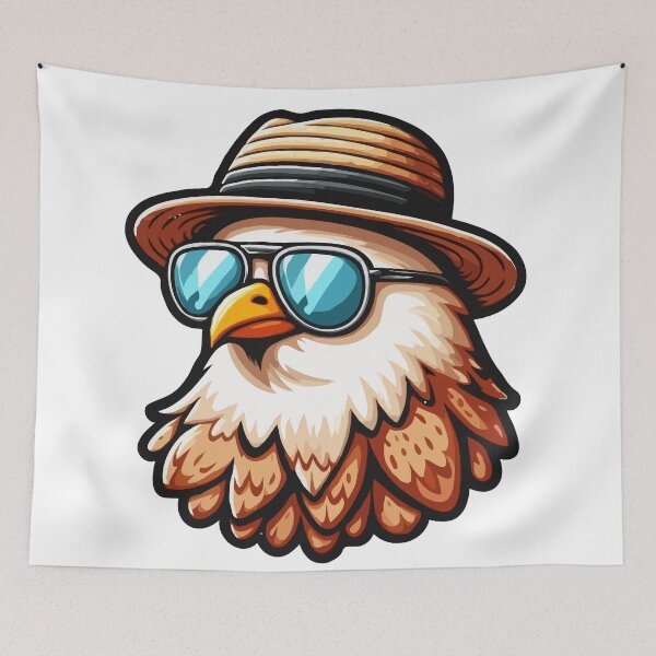 Item preview,  Easter Egger Chicken Sunnies & Sunhat designed and sold by ArteeInnovation.