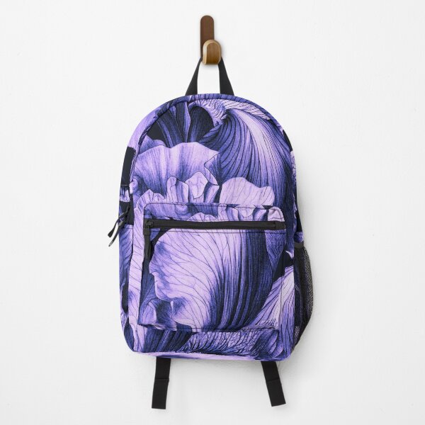 Item preview, Iris en morado brillante designed and sold by studio2940.