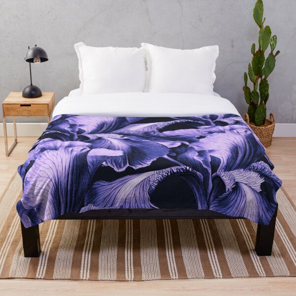 Item preview, Iris in Bright Purple designed and sold by studio2940.