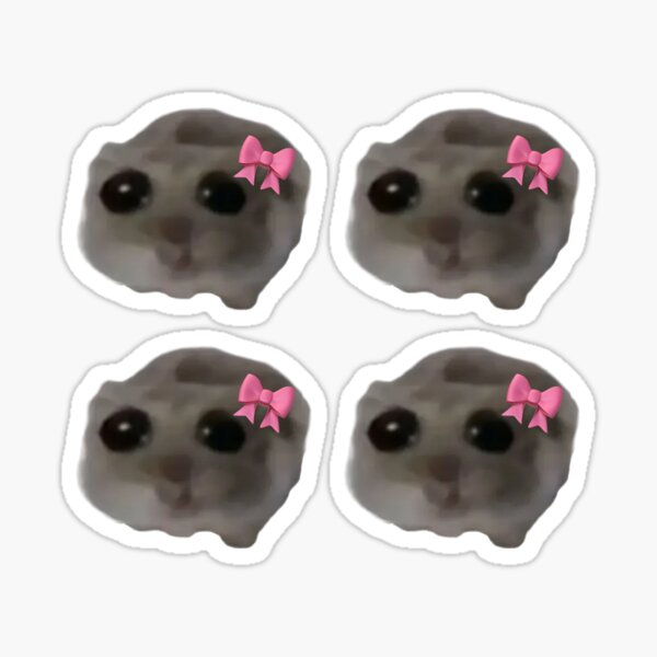 Item preview, Sad Hamster Meme Pack designed and sold by funkyst.