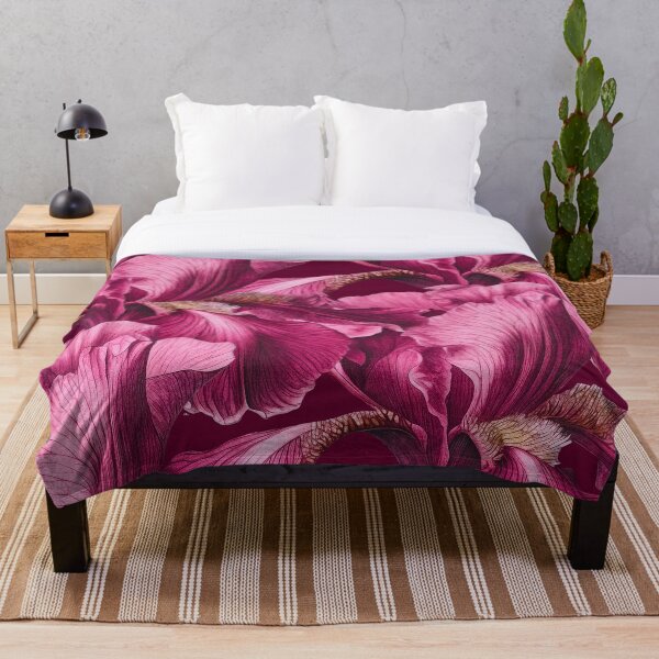 Item preview, Iris in Berry Pink designed and sold by studio2940.