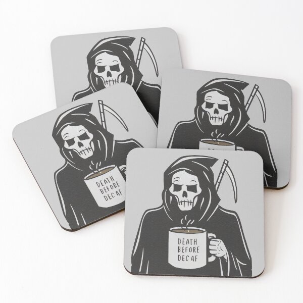 Item preview, Death Before Decaf designed and sold by AIEverything.