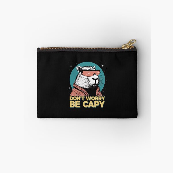 Item preview, Funny Capybara Don't Worry Be Capy Rodent Retro Vintage  designed and sold by alenaz.