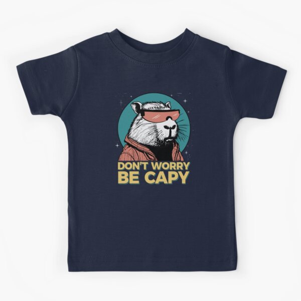 Item preview, Funny Capybara Don't Worry Be Capy Rodent Retro Vintage  designed and sold by alenaz.