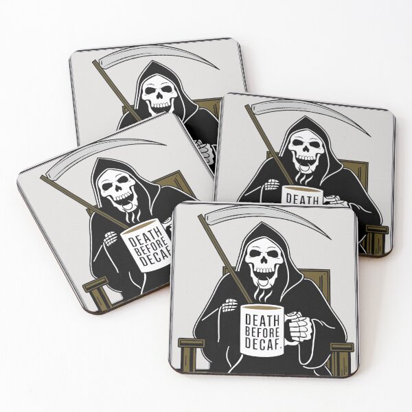 Item preview, Death Before Decaf designed and sold by AIEverything.