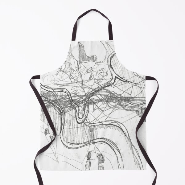 Item preview, river lines abstract designed and sold by Tereza Pilar Art.