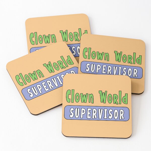 Item preview, Clown World Supervisor purple designed and sold by Kathy Kuczek.