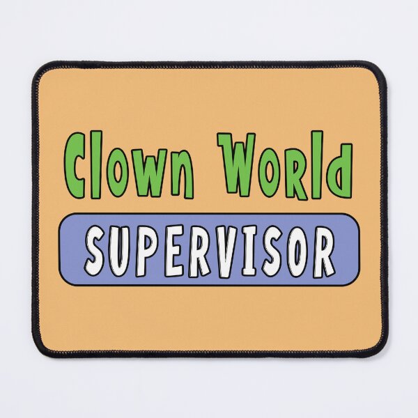 Item preview, Clown World Supervisor purple designed and sold by Kathy Kuczek.