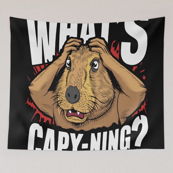 Item preview, Funny Capabara What's Capy-Ning designed and sold by KitonicTees.