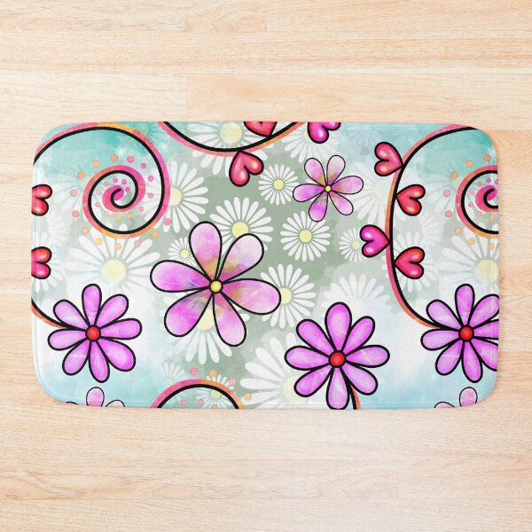 Item preview, Floral Collage in Vivid Colors designed and sold by Magnuna.