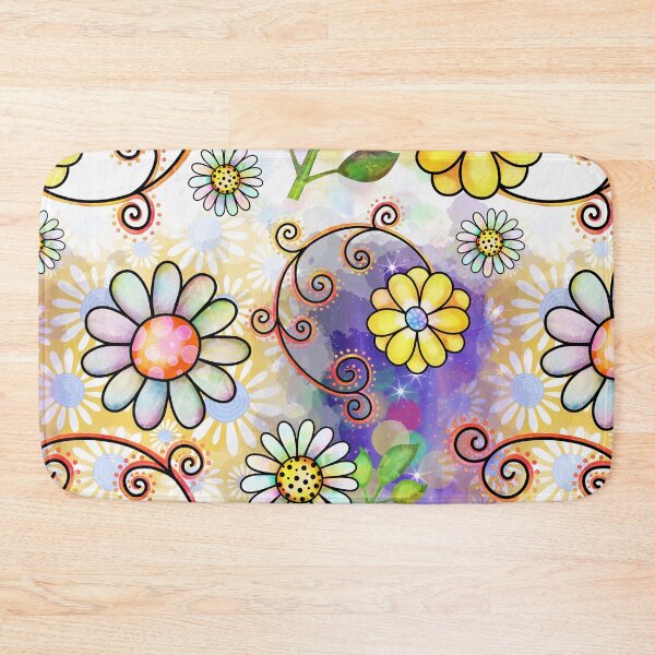 Item preview, Floral Collage in Vivid Colors designed and sold by Magnuna.