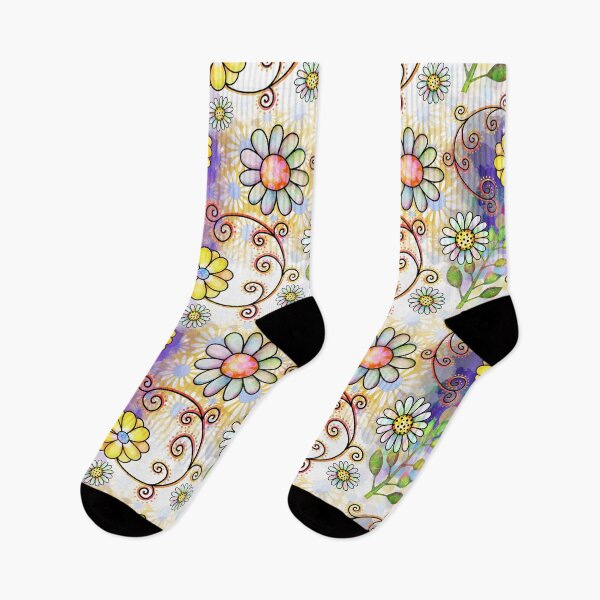Item preview, Floral Collage in Vivid Colors designed and sold by Magnuna.