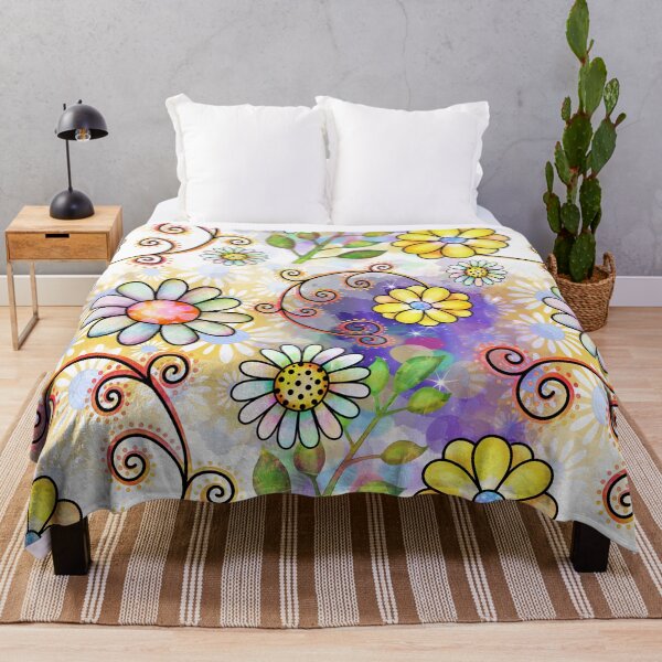 Item preview, Floral Collage in Vivid Colors designed and sold by Magnuna.