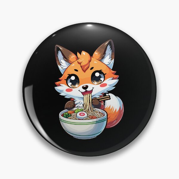 Item preview, Fox Eat The Noodle Bowl's Ramen Japanese Food designed and sold by Artistoos.