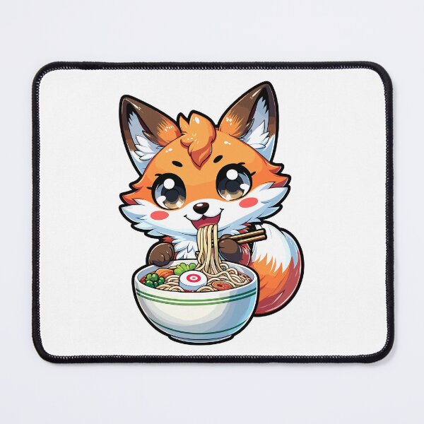 Item preview, Fox Eat The Noodle Bowl's Ramen Japanese Food designed and sold by Artistoos.