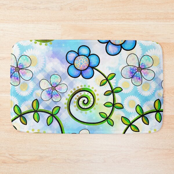 Item preview, Floral Collage in Vivid Colors designed and sold by Magnuna.