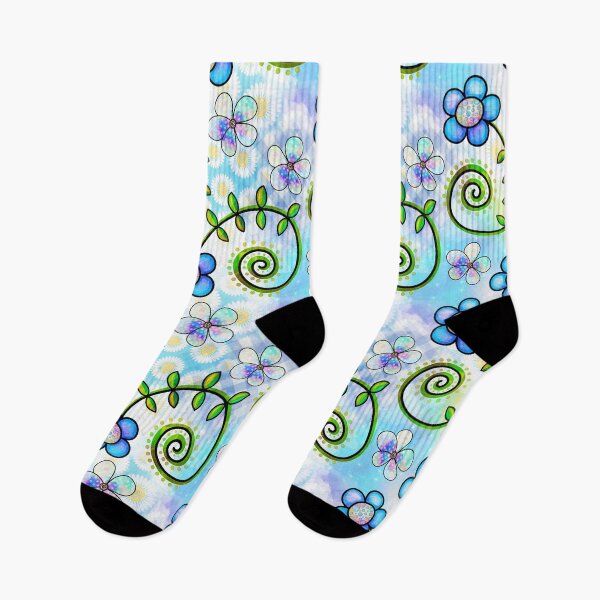 Item preview, Floral Collage in Vivid Colors designed and sold by Magnuna.