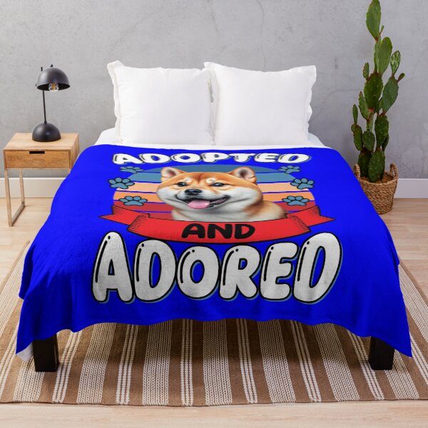 Item preview, Shiba Inu Dog Owner Adopted And Adored Ever Design designed and sold by fantasticdesign.