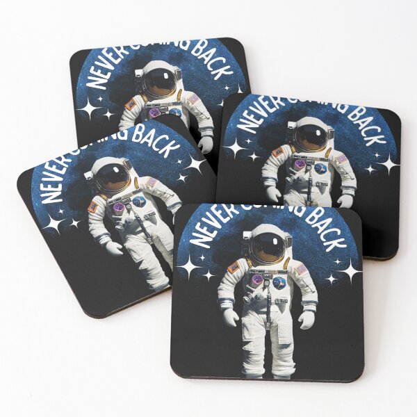 Item preview, Never coming back astronaut designed and sold by spaghettis.