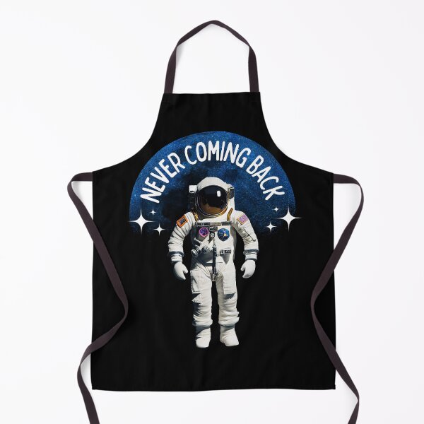 Item preview, Never coming back astronaut designed and sold by spaghettis.
