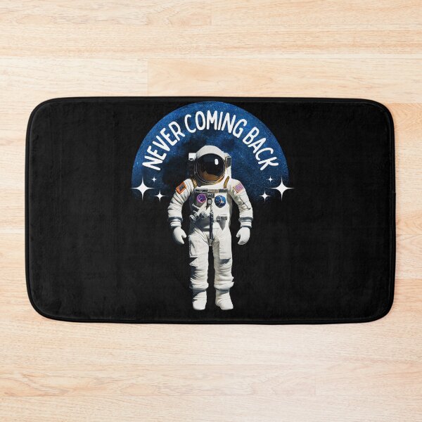 Item preview, Never coming back astronaut designed and sold by spaghettis.