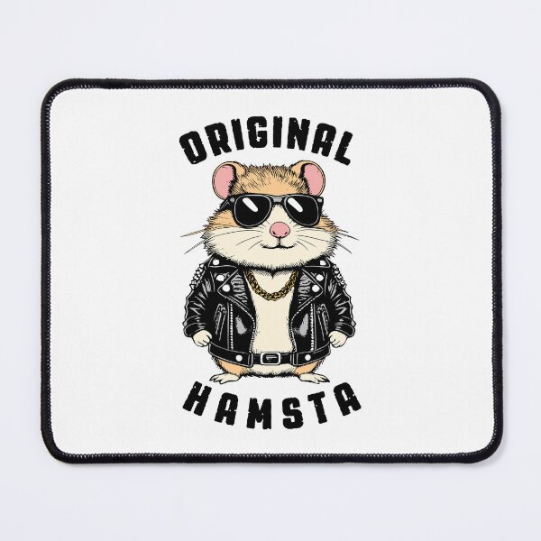 Item preview, Funny Hamster Lover Original Hamsta Gangsta Gangster Pet designed and sold by GrandeDuc.